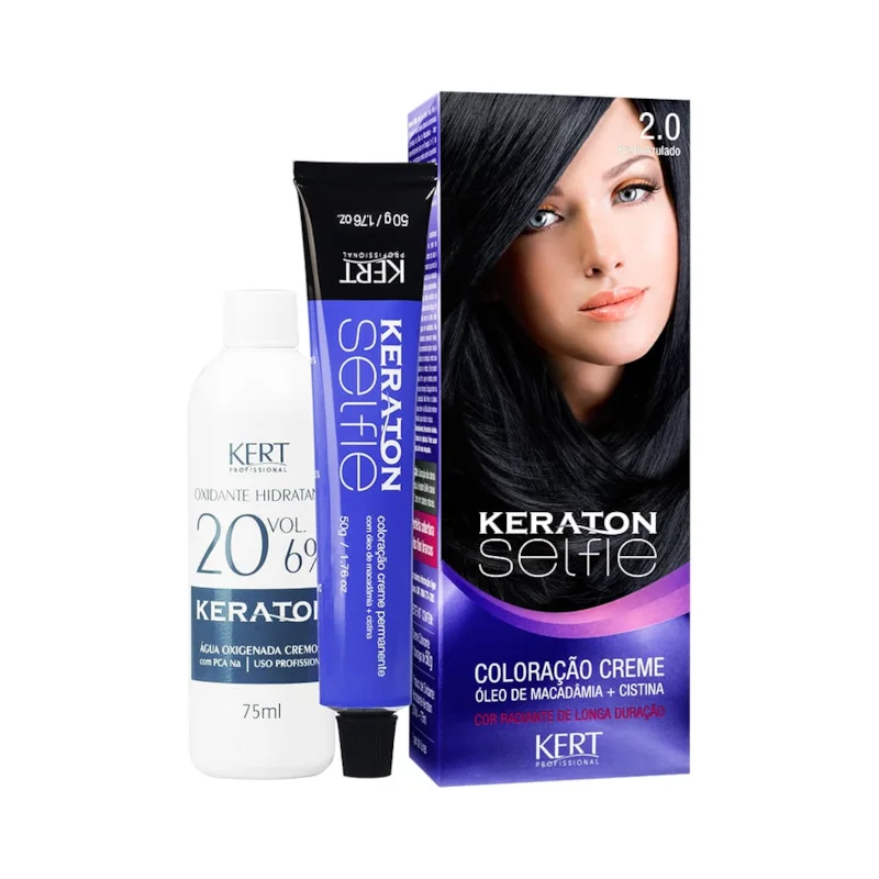 Coloração Kit Keraton Selfie 50g - Várias Cores
