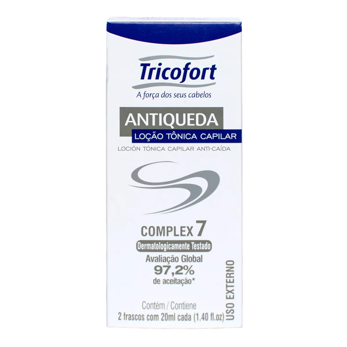 Loção Tônica Capilar Tricofort Antiqueda 20ml c/ 2