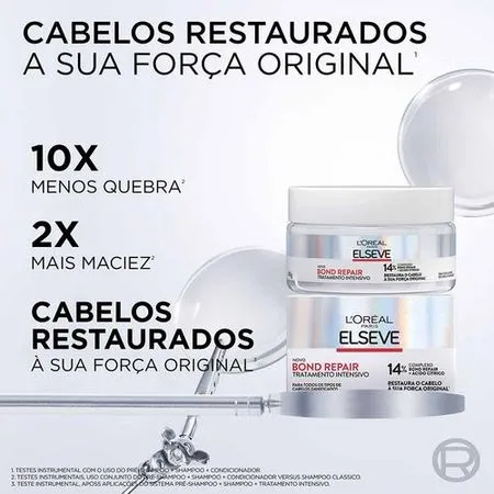 Kit Elseve Bond Repair - Pré Shampoo + Shampoo + Condicionador + Leave in + Máscara 