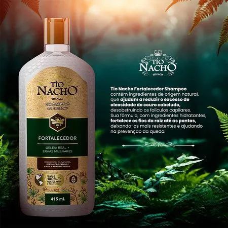 Shampoo Tio Nacho Fortalecedor 415ml