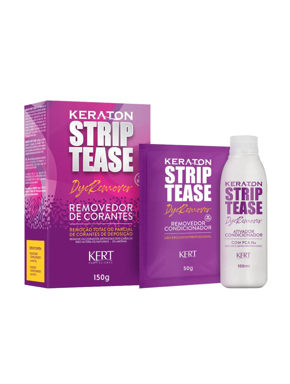 Keraton Strip Tease Removedor de Corantes