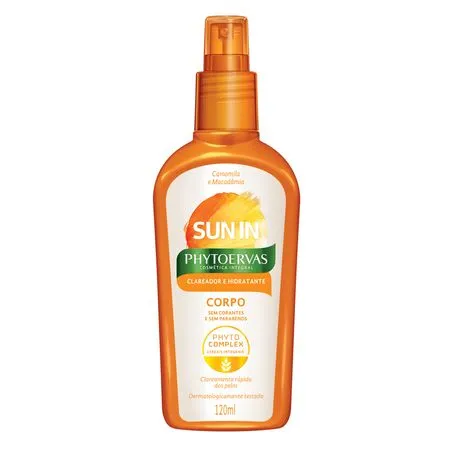 Sun In Clareador e Hidratante Corporal 120ml