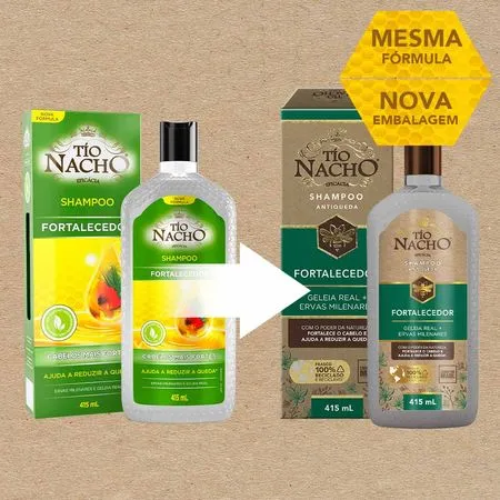 Shampoo Tio Nacho Fortalecedor 415ml