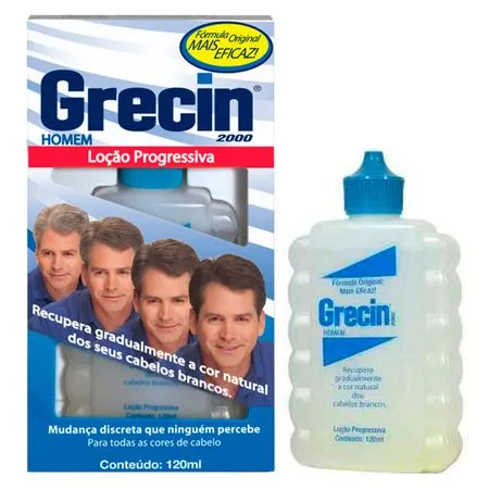 Grecin 2000 Loção Progressiva Homem 120ml