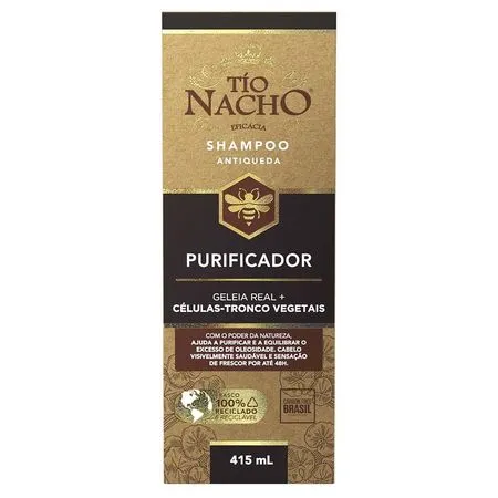Shampoo Tío Nacho Purificador 415ml