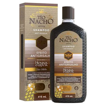 Shampoo Tío Nacho Antigrisalho 415ml