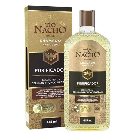 Shampoo Tío Nacho Purificador 415ml