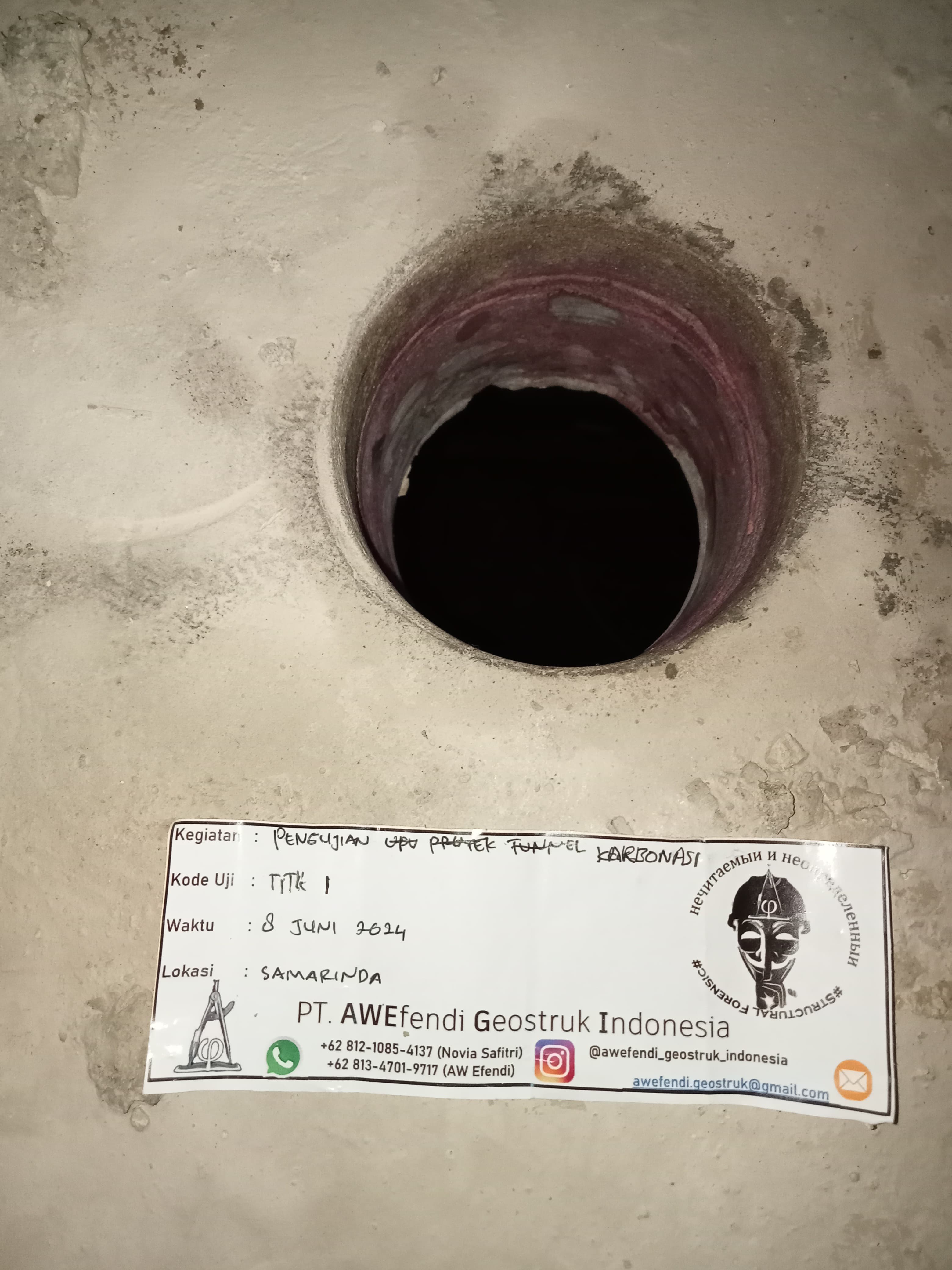 Concrete Carbonation Test