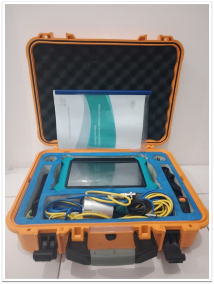 Concrete Ultrasonic Pulse Velocity (UPV) test equipment