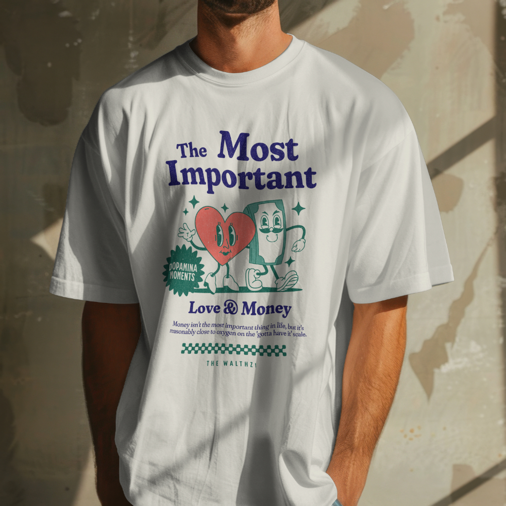 Camiseta LOVe&Money Minimalista 