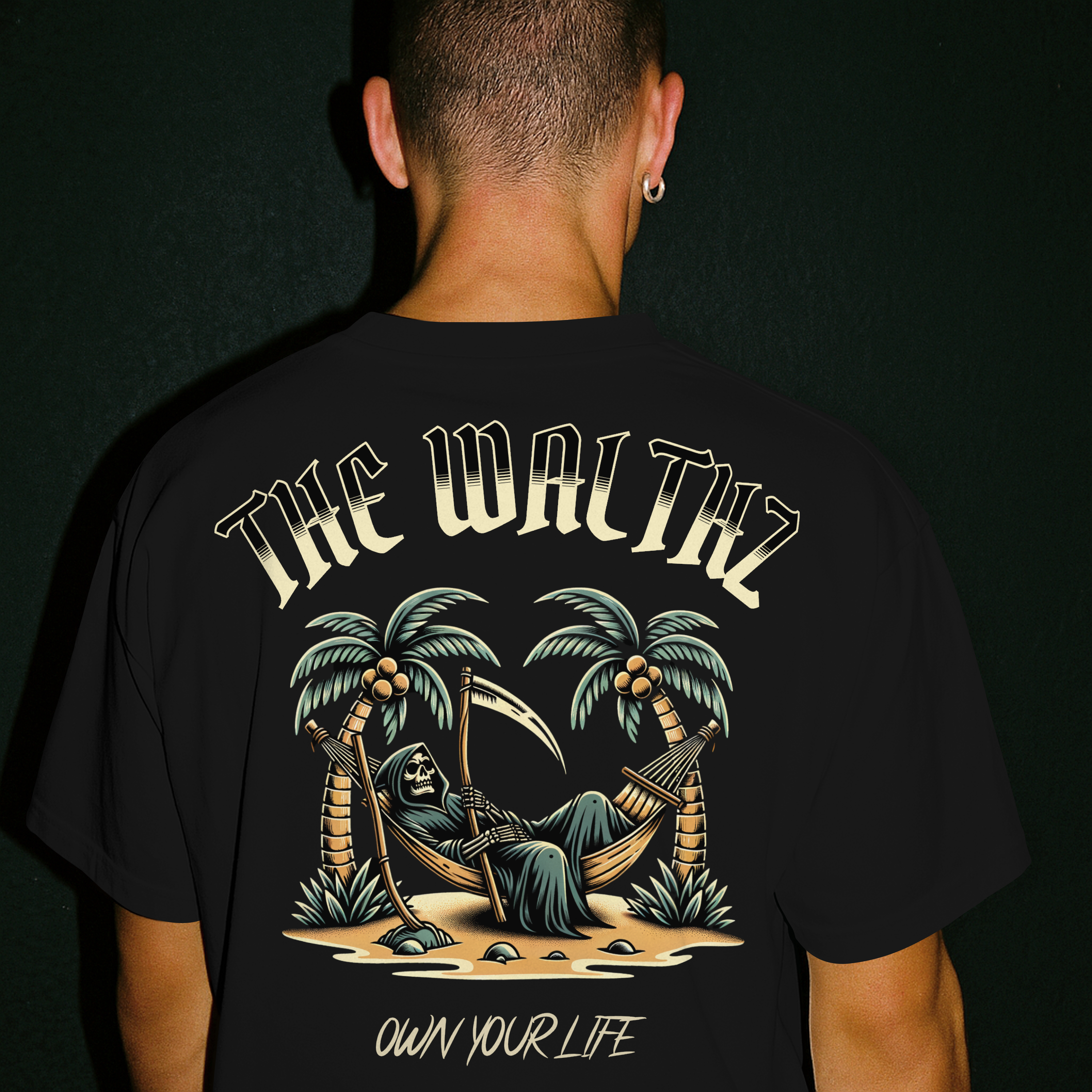 CAMISETA MINIMALISTA SKULL