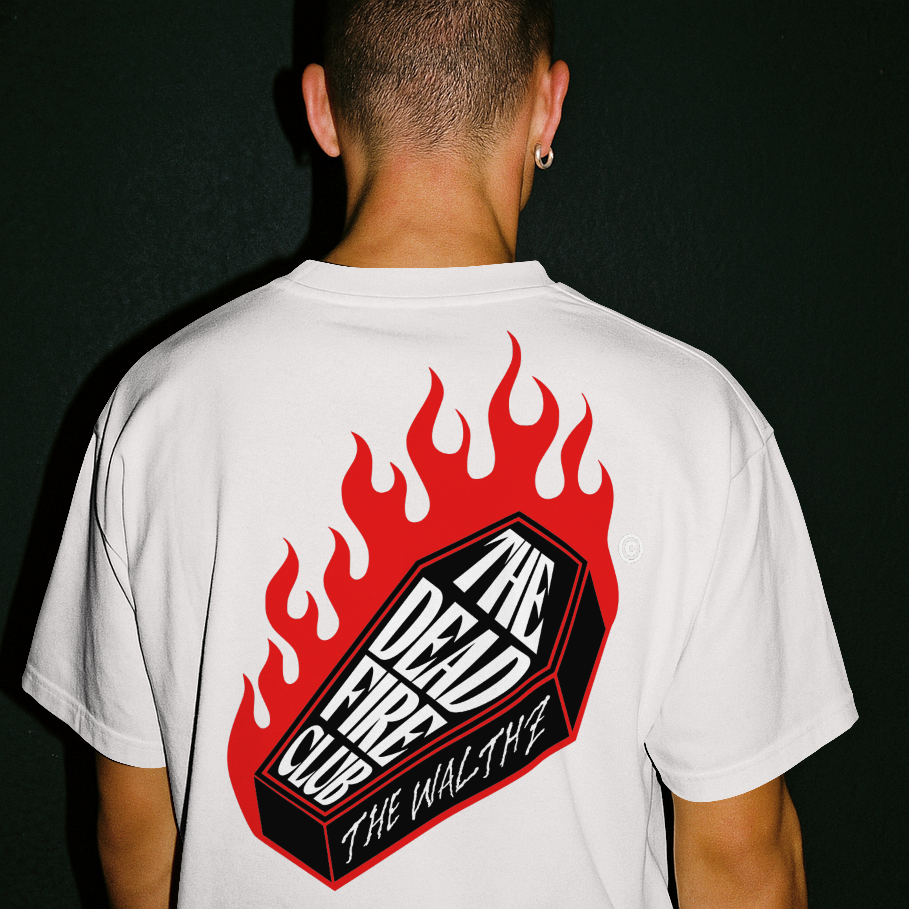 CAMISETA  MINIMALISTA  The Dead Fire Club - 