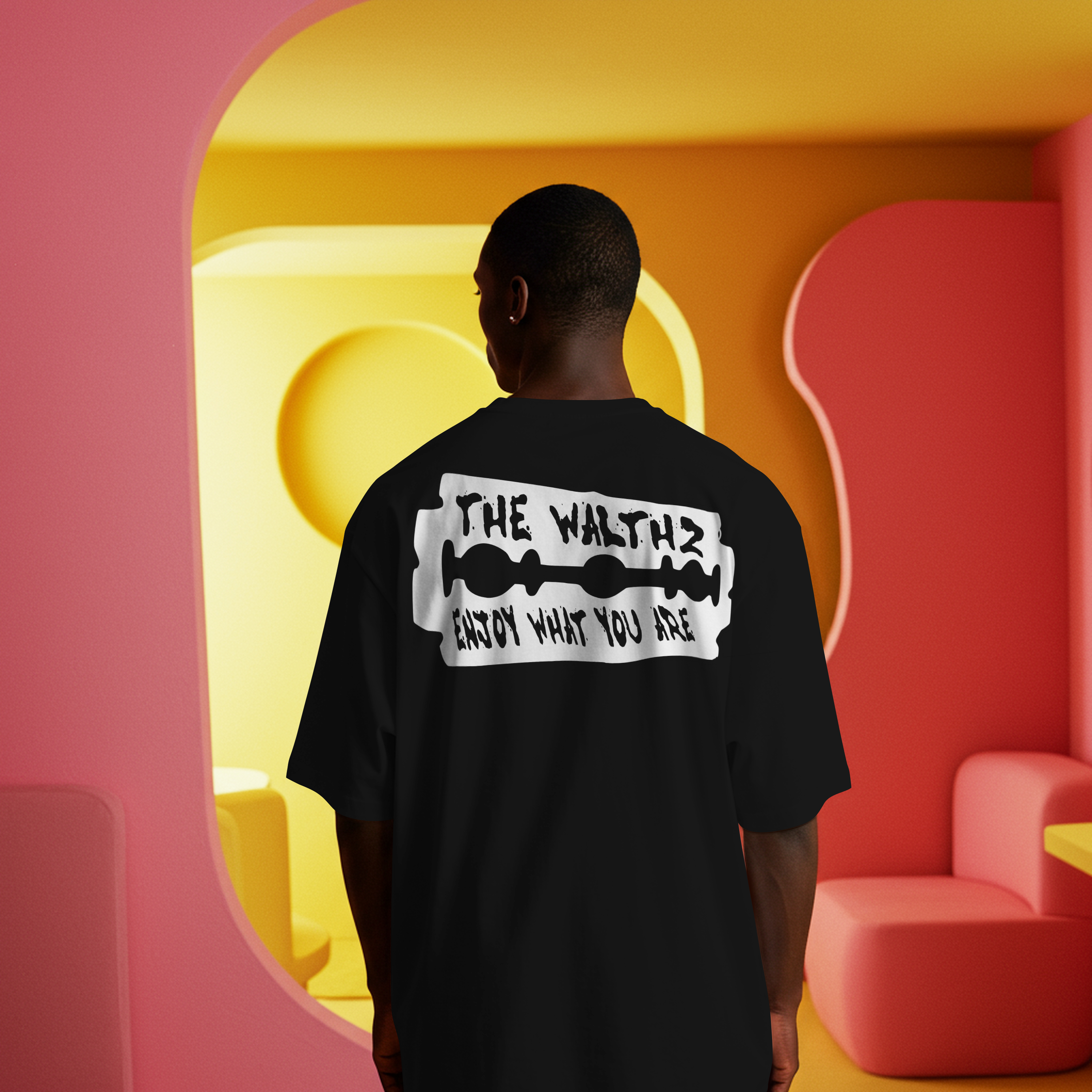  CAMISETA ENJOY WHAT YOU ARE MINIMALISTA