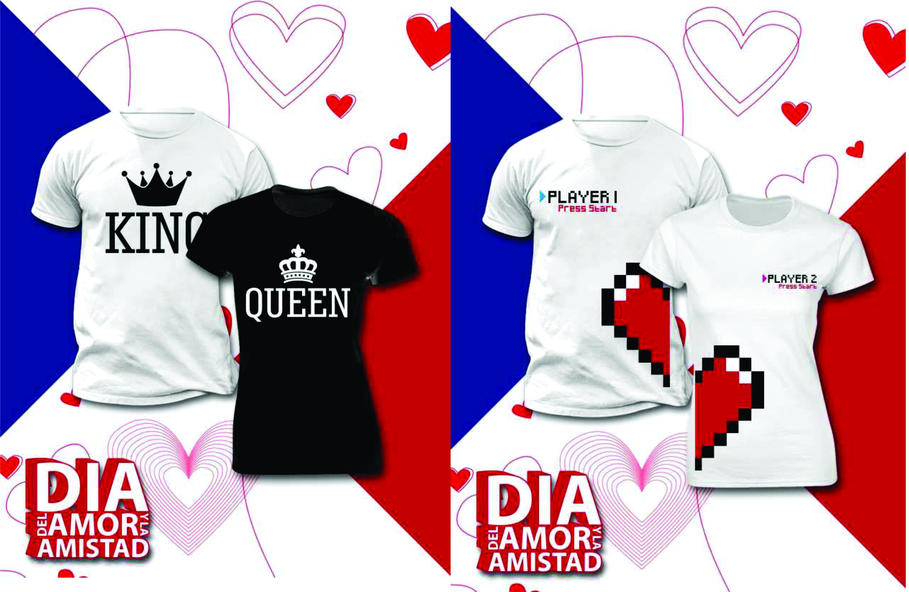 Catálogo de playeras y diseños personalizados 