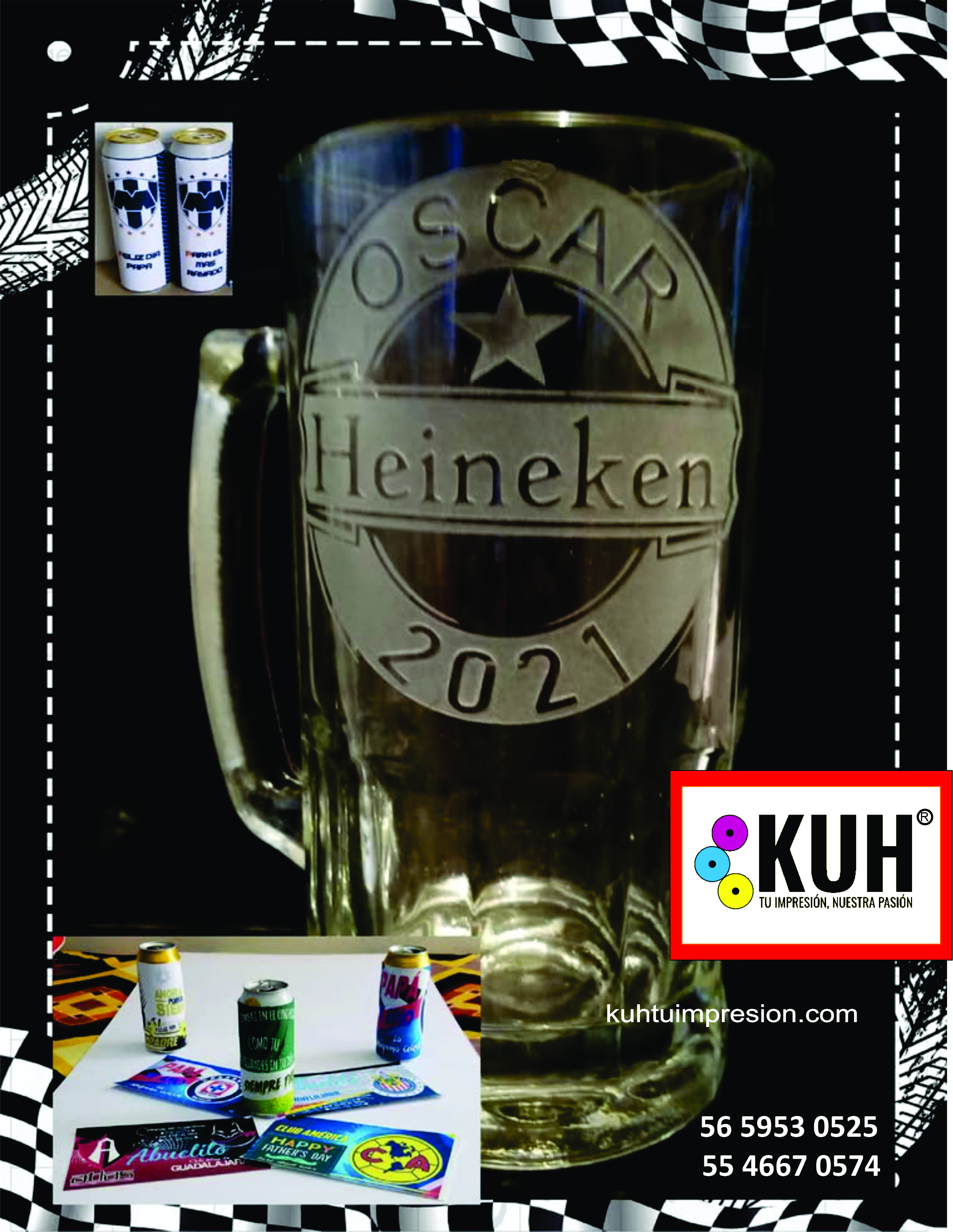 Tarro de litro biselado