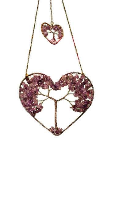 Collar con colgante de corazón