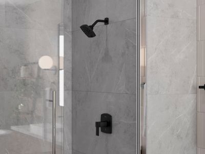 Mezcladora Deckard Ducha Negra