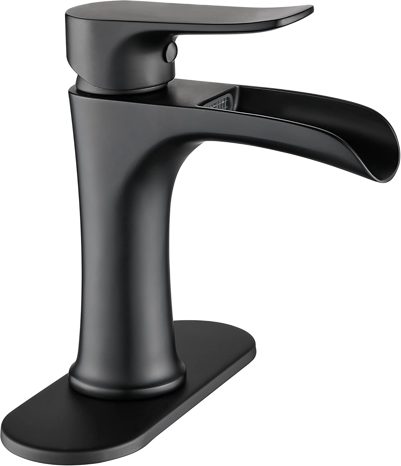Mezcladora de Baño Cascada Negro