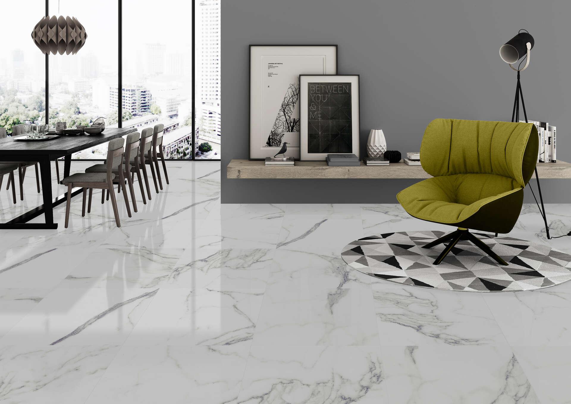 Palatina Blanco Brillo 24'' x 24''