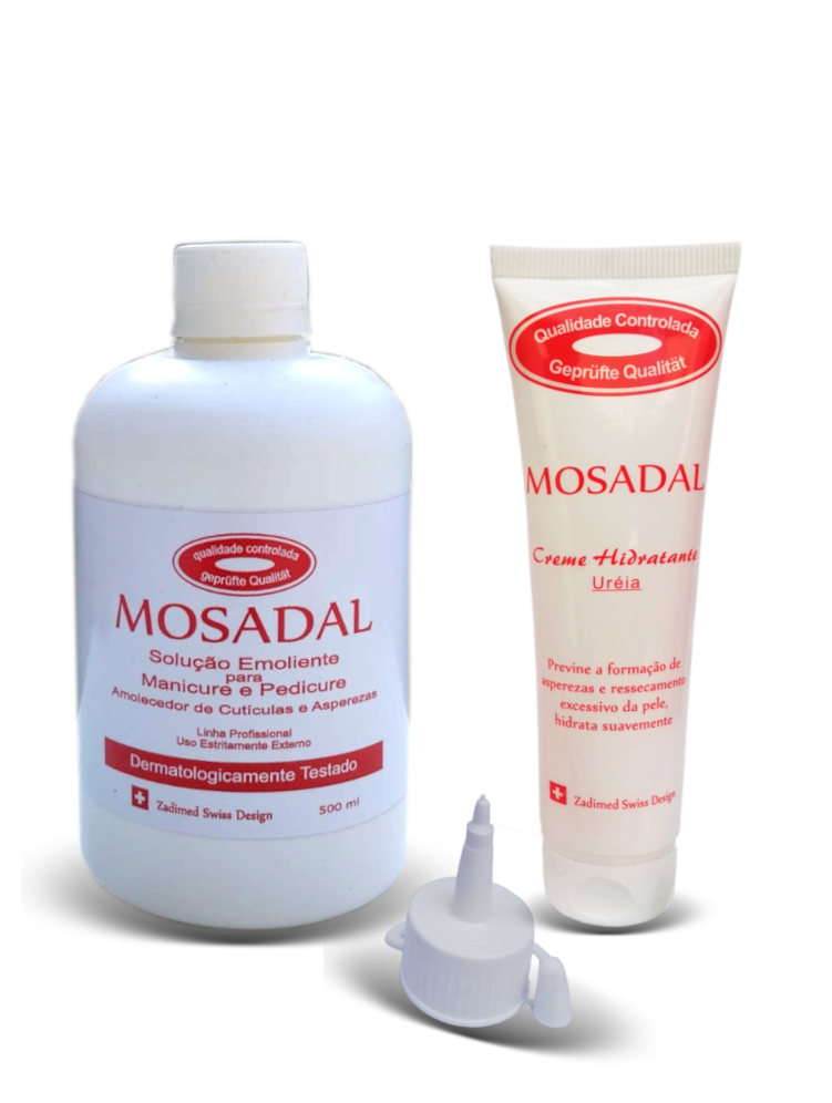 Emoliente Spa dos Pés Mosadal 500ml + Creme Hidratante Mosadal 100g