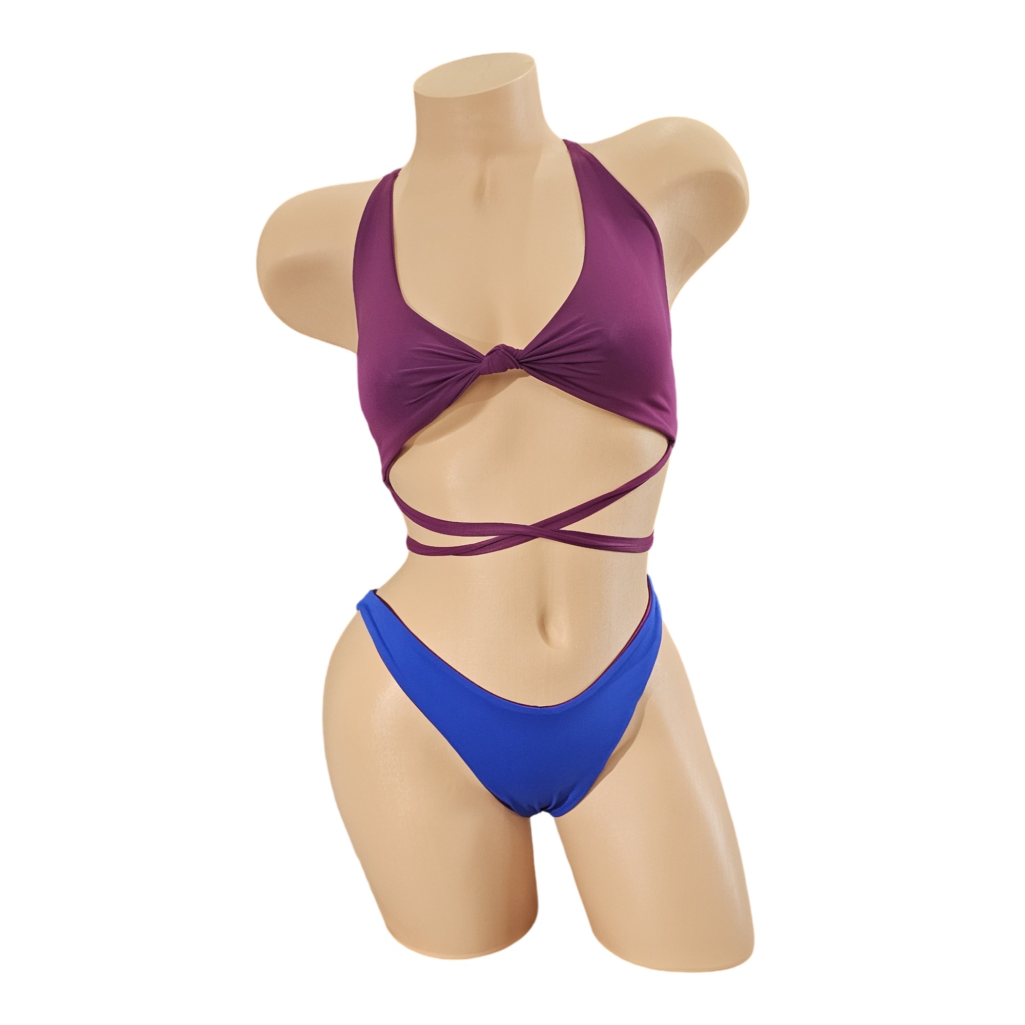 Vino y Mar Reversible Bottom Bikini Set
