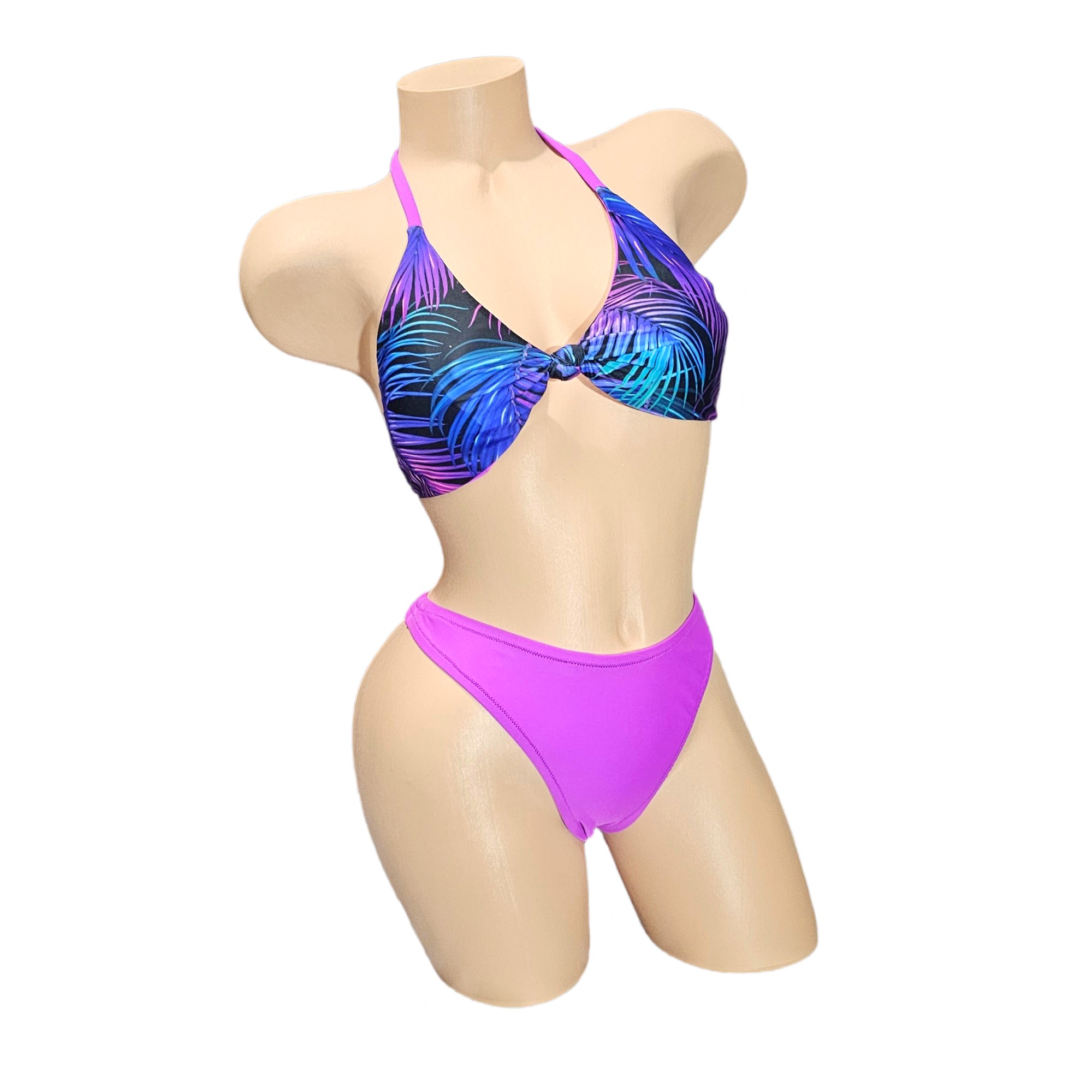 Cotorra Purple Bikini Set