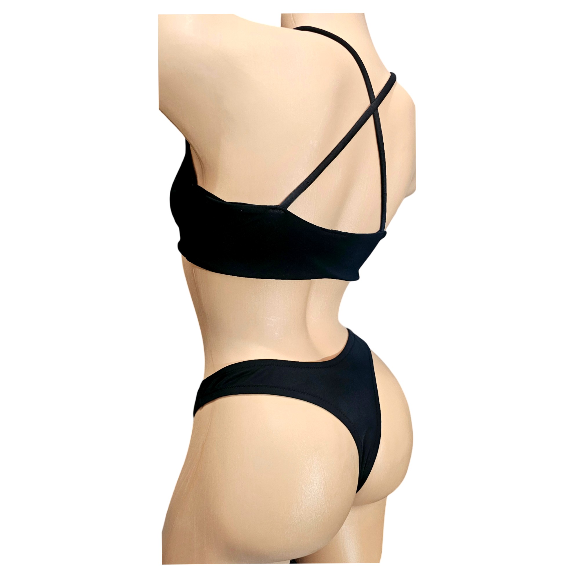 Viuda Black Bikini Set
