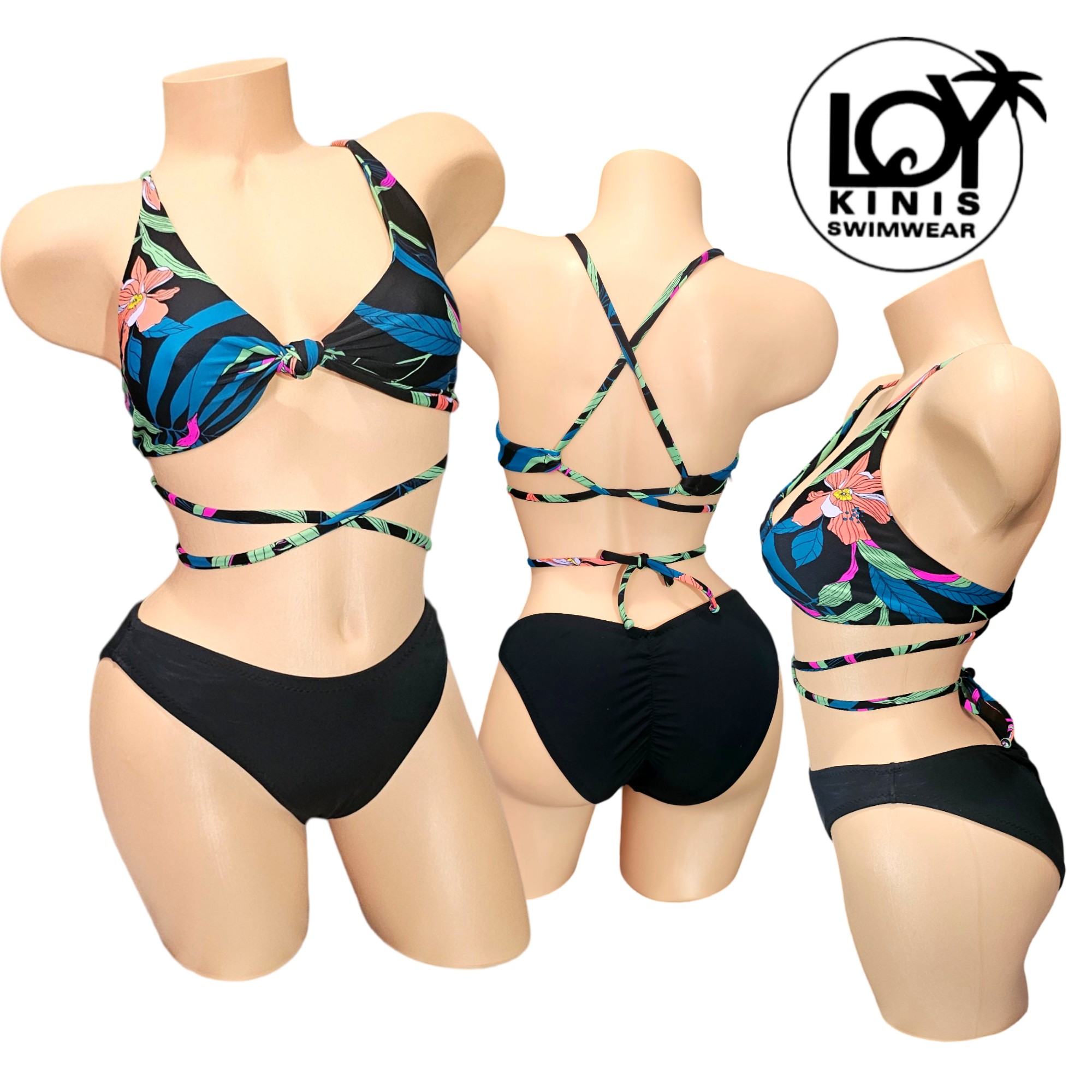 Ponce Floral Bikini Set