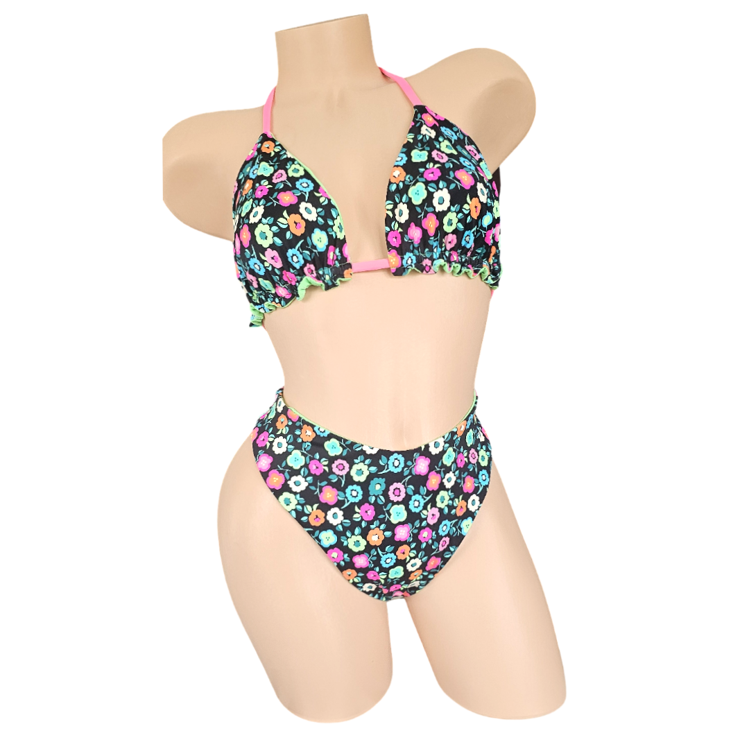 Florecita Bikini Set Large reversible