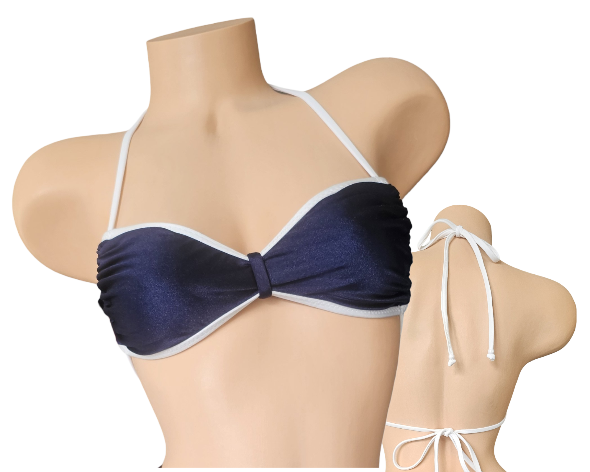 Marinero Navy Blue Bikini Top