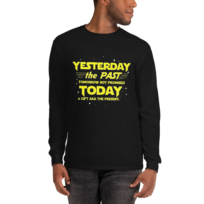Yesterday Today Men’s Long Sleeve Shirt