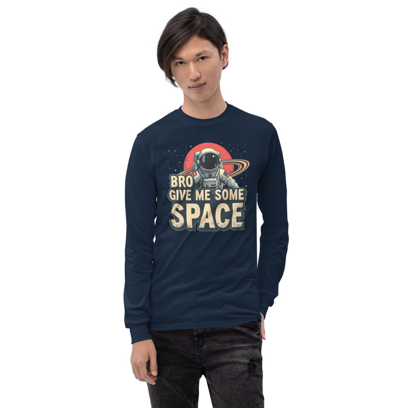 Give Me Space Men’s Long Sleeve Shirt