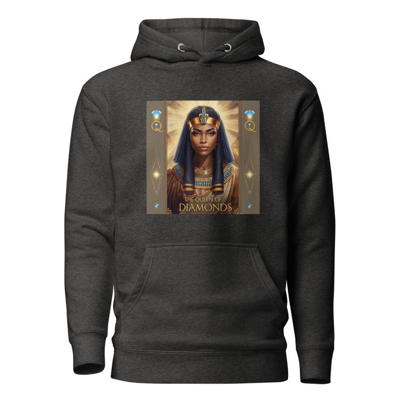 Queen Of Diamonds Cotton Unisex Hoodie