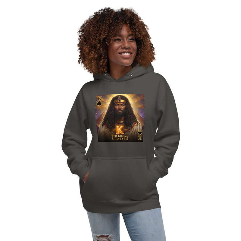 King  Of Spades Unisex Cotton Hoodie