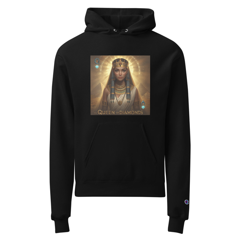 Queen Of Diamonds Unisex Champion Hoodie