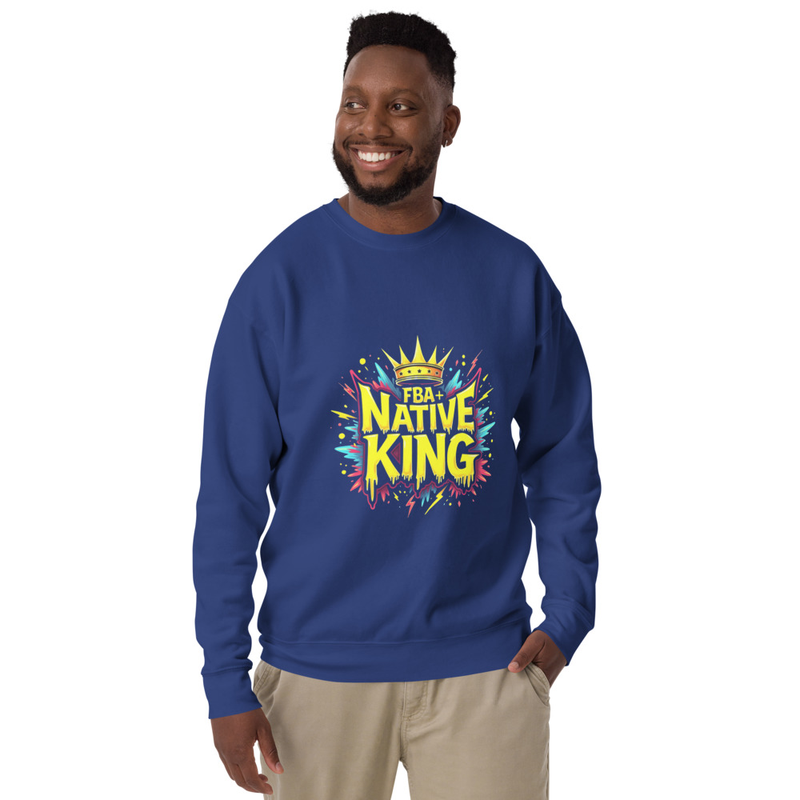 FBA & Native King Unisex Cotton  Sweatshirt