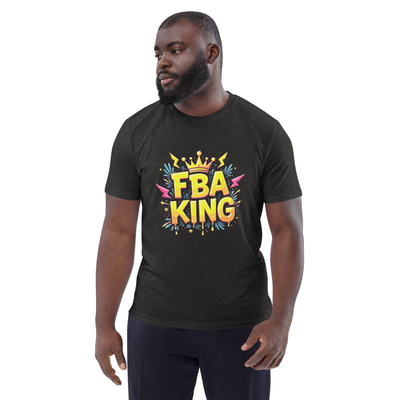 FBA Unisex Organic Cotton T-shirt Multiple Colors Available 