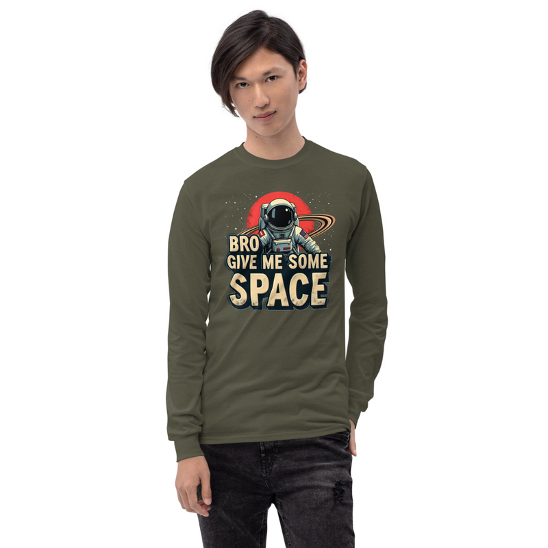 Give Me Space Men’s Long Sleeve Shirt
