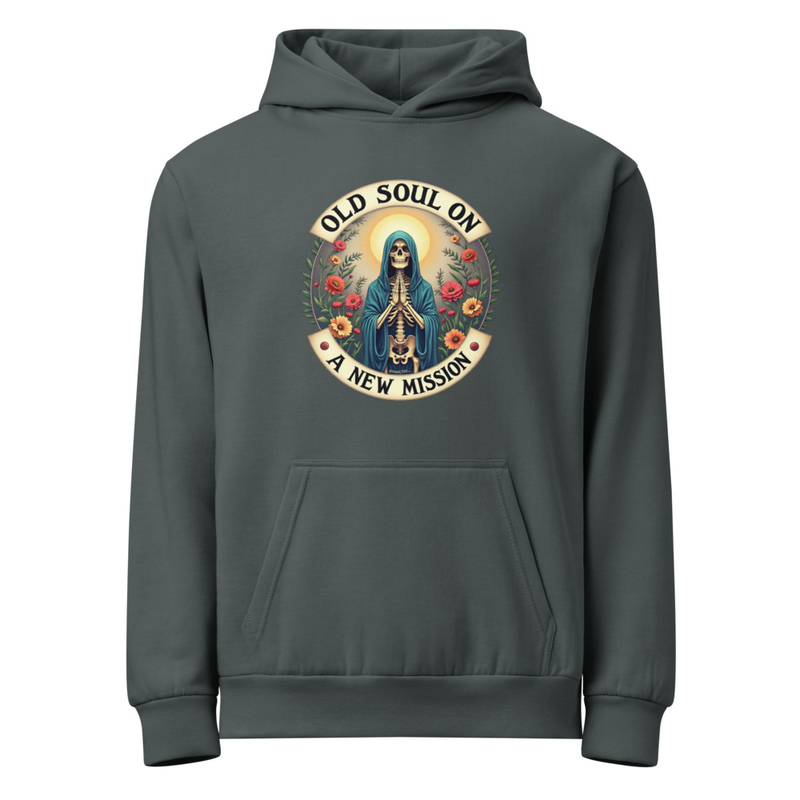 Old Soul Urban garment-dyed hoodie