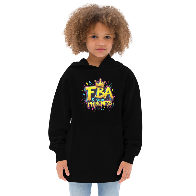 FBA & Native Princess Kids Fleece Cotton Hoodie