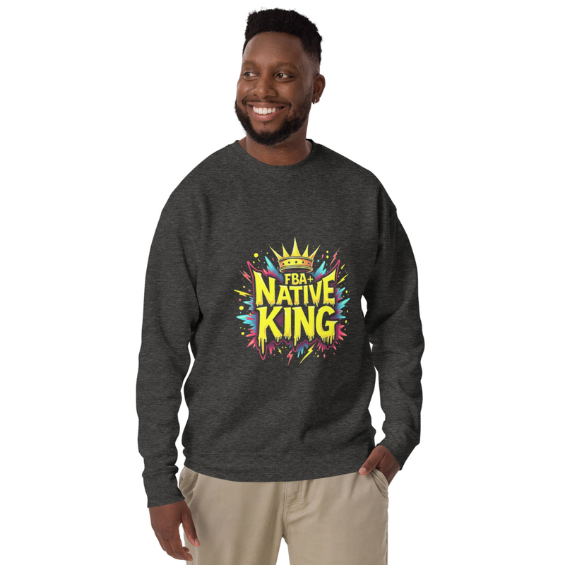 FBA & Native King Unisex Cotton  Sweatshirt
