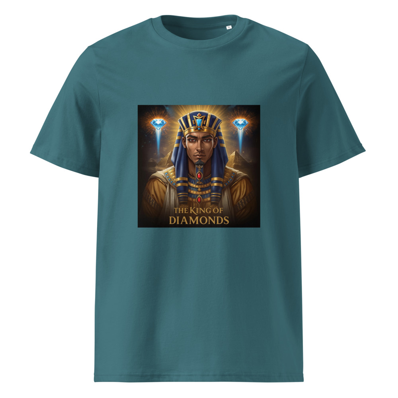 King Of Diamonds Unisex Organic Cotton T-Shirt