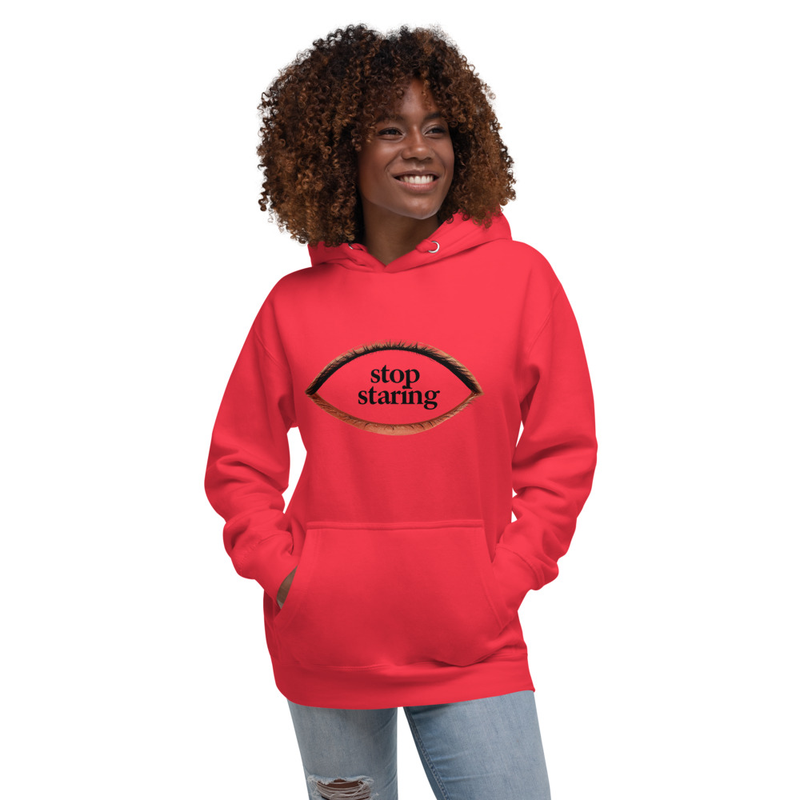 Stop Staring Unisex Hoodie