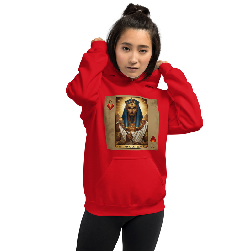 King of Hearts Hoodie Unisex  