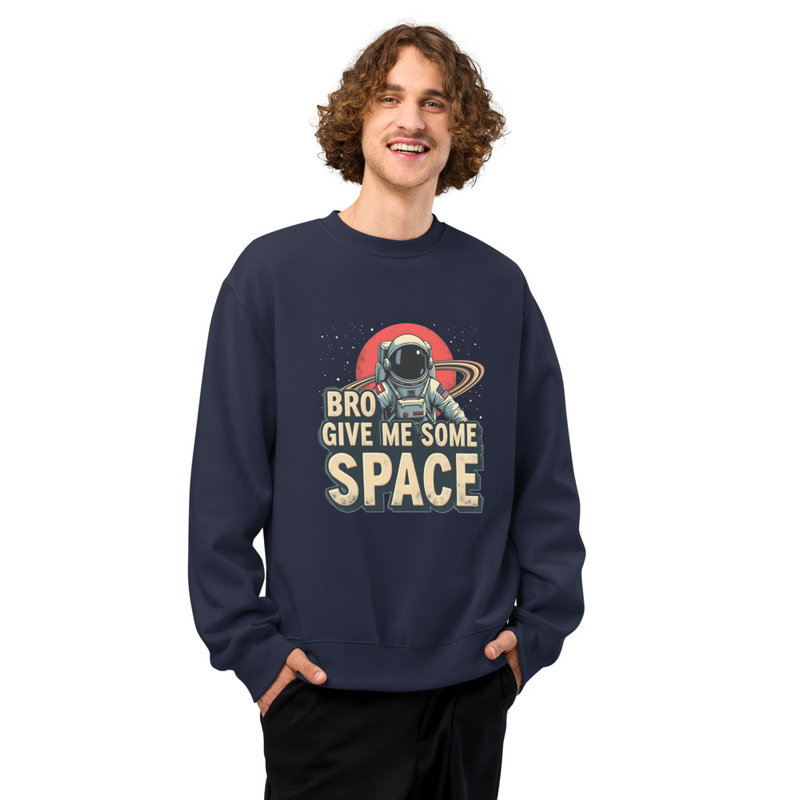 Give Me Space Oversized Heavyweight Sweatshirt