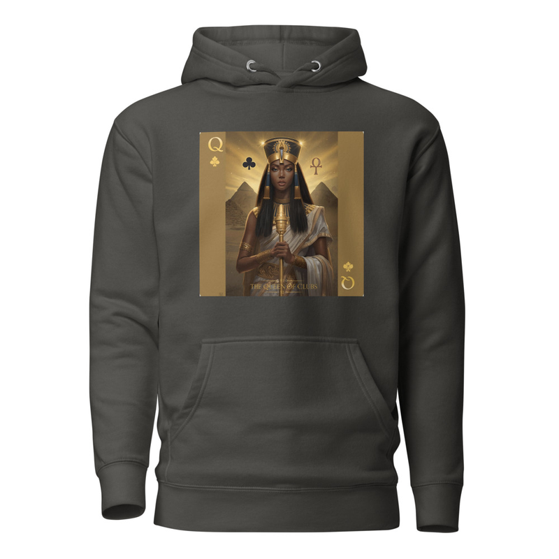 The Queen of Clubs Unisex Hoodie
