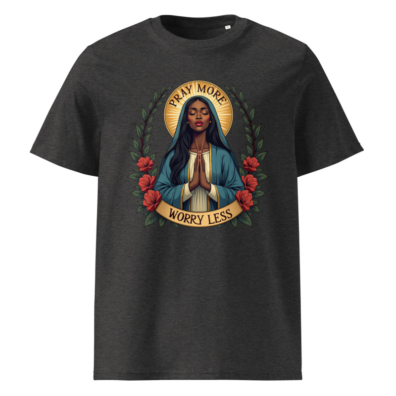 Pray More Unisex Organic Cotton T-shirt