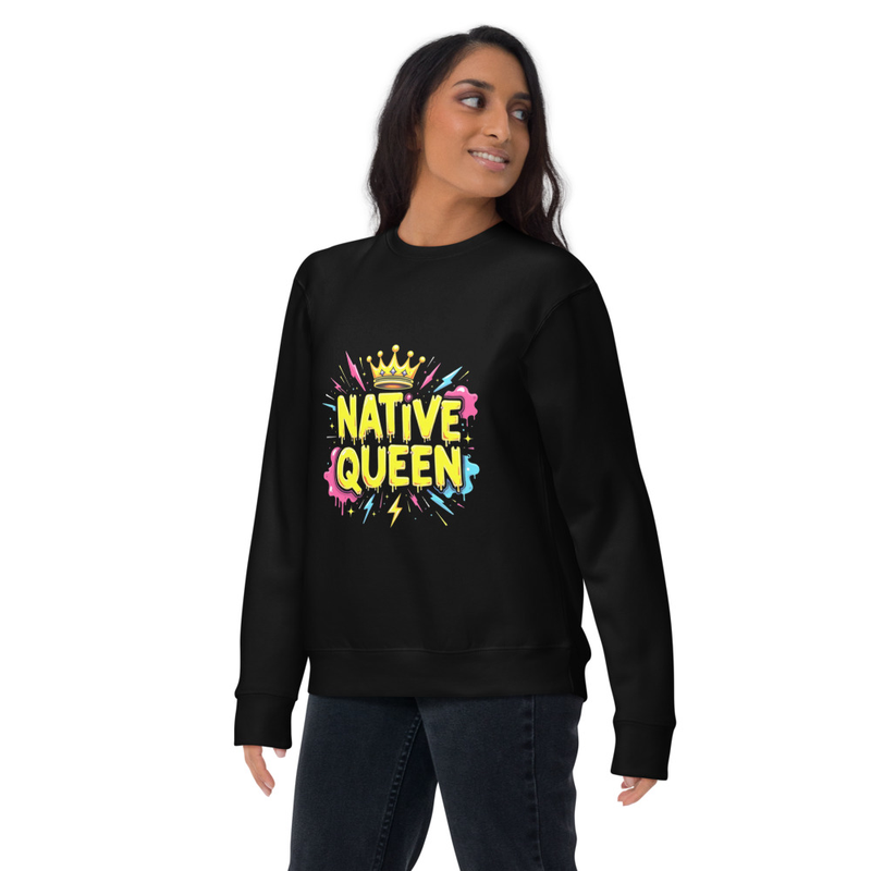 Native Queen Unisex Premium Sweatshirt