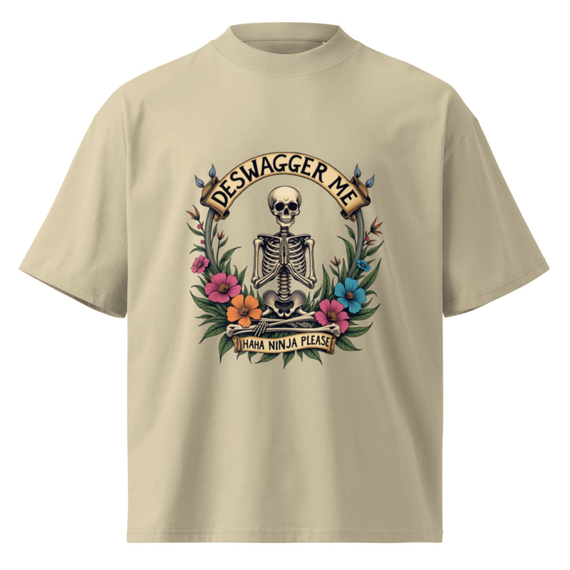 Deswagger Me Unisex Organic Oversized High Neck Tee