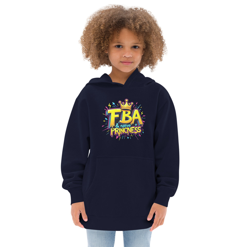 FBA & Native Princess Kids Fleece Cotton Hoodie